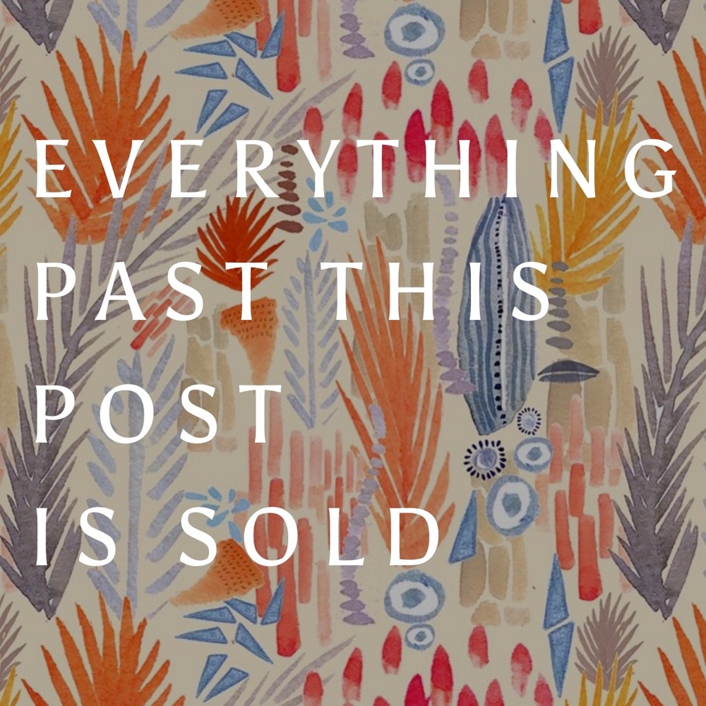 Sold sold sold